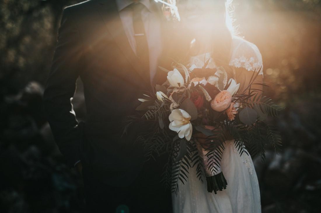 Couple celebrating on the dance floor